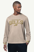 MENS BUFFALO BILLS FIELD LONG SLEEVE T SHIRT