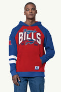 MENS BUFFALO BILLS INTERCEPTION COLORBLOCK HOODIE