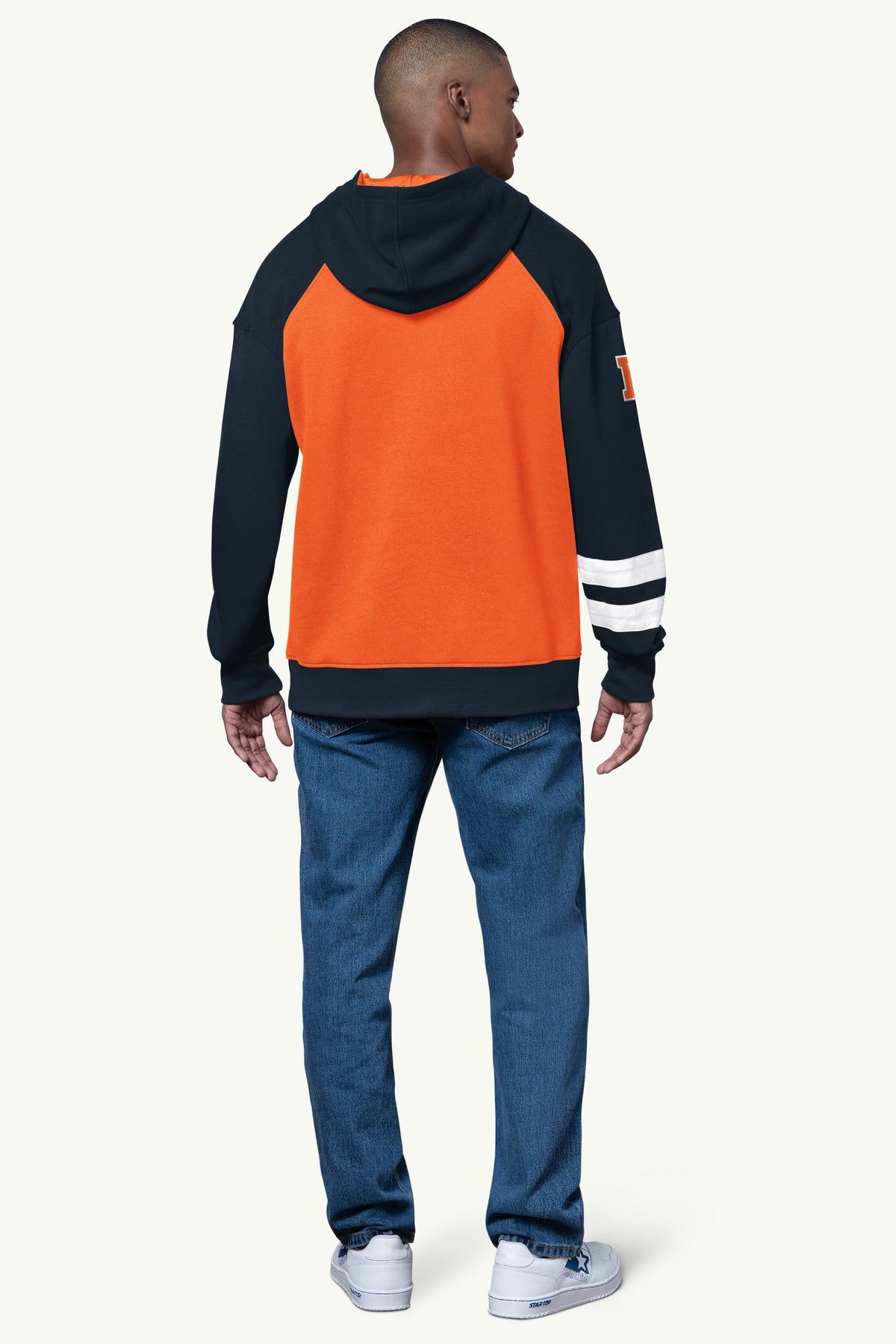 MENS CHICAGO BEARS INTERCEPTION COLORBLOCK HOODIE