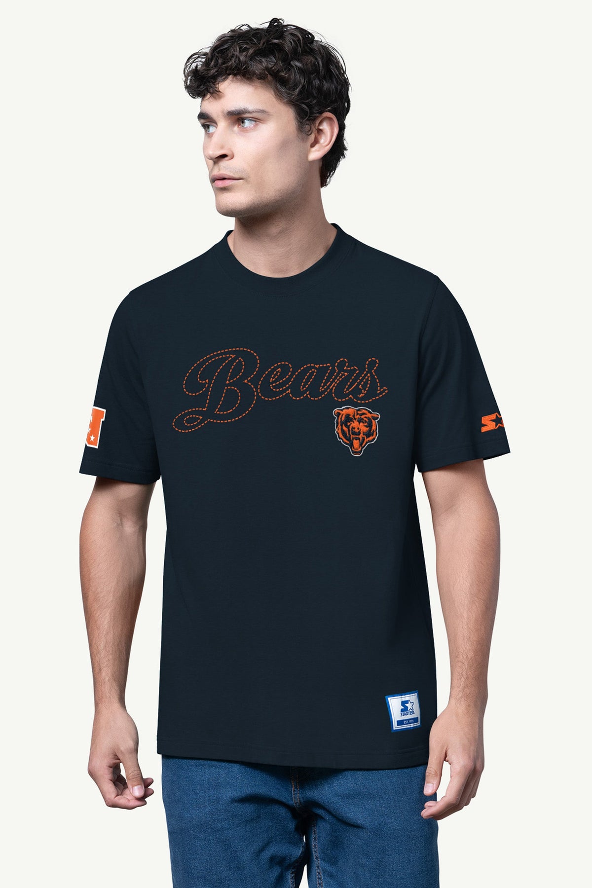 MENS CHICAGO BEARS SHORT SLEEVE T SHIRT