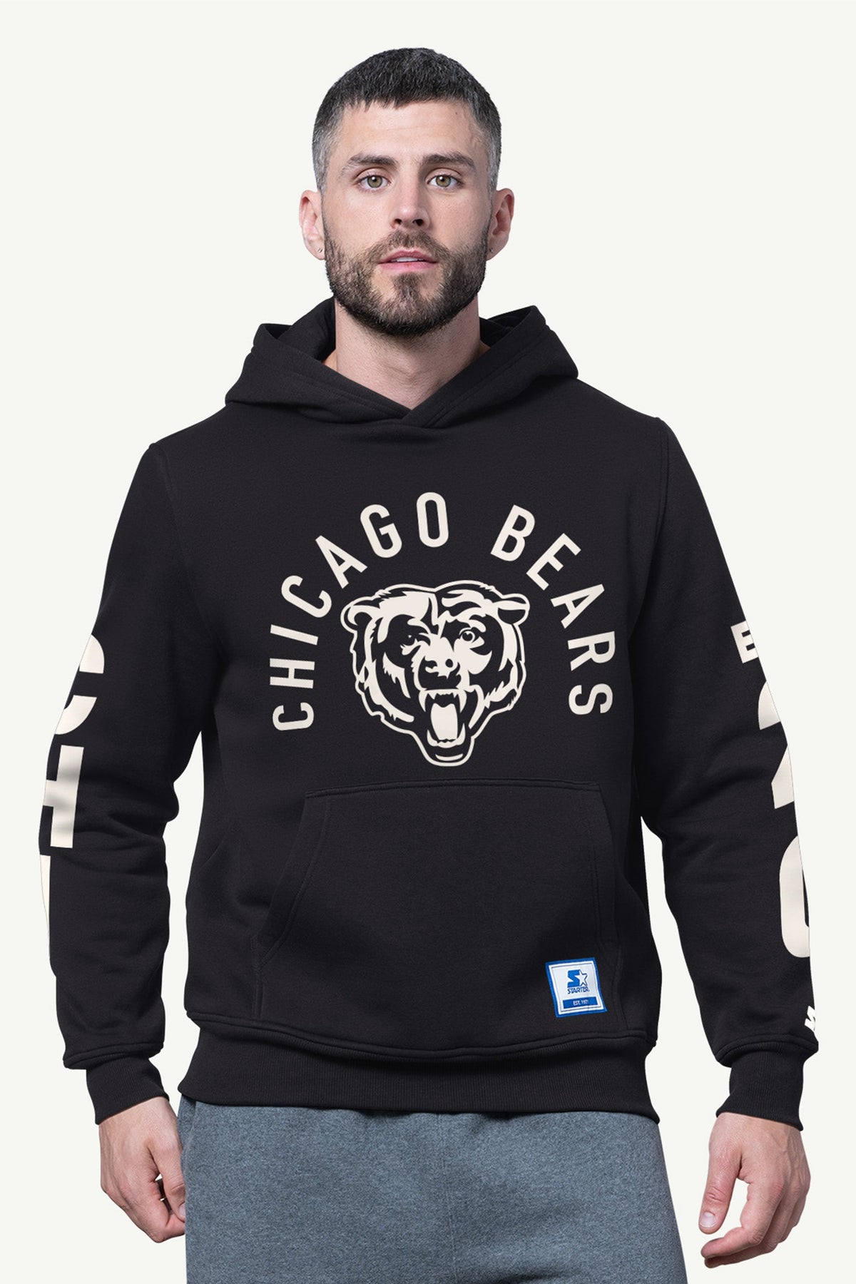 MENS CHICAGO BEARS HANDOFF FLEECE HOODIE