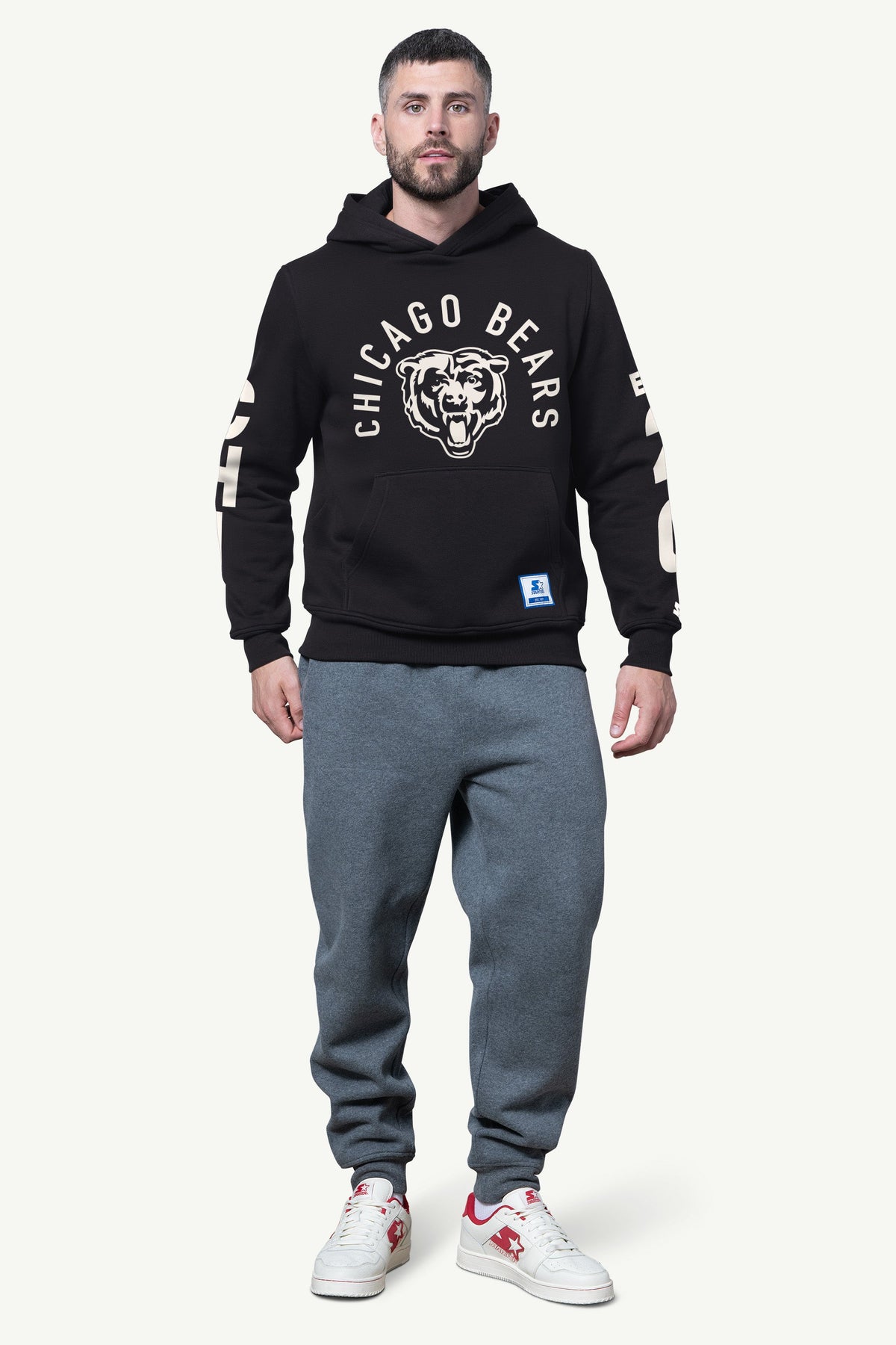 MENS CHICAGO BEARS HANDOFF FLEECE HOODIE