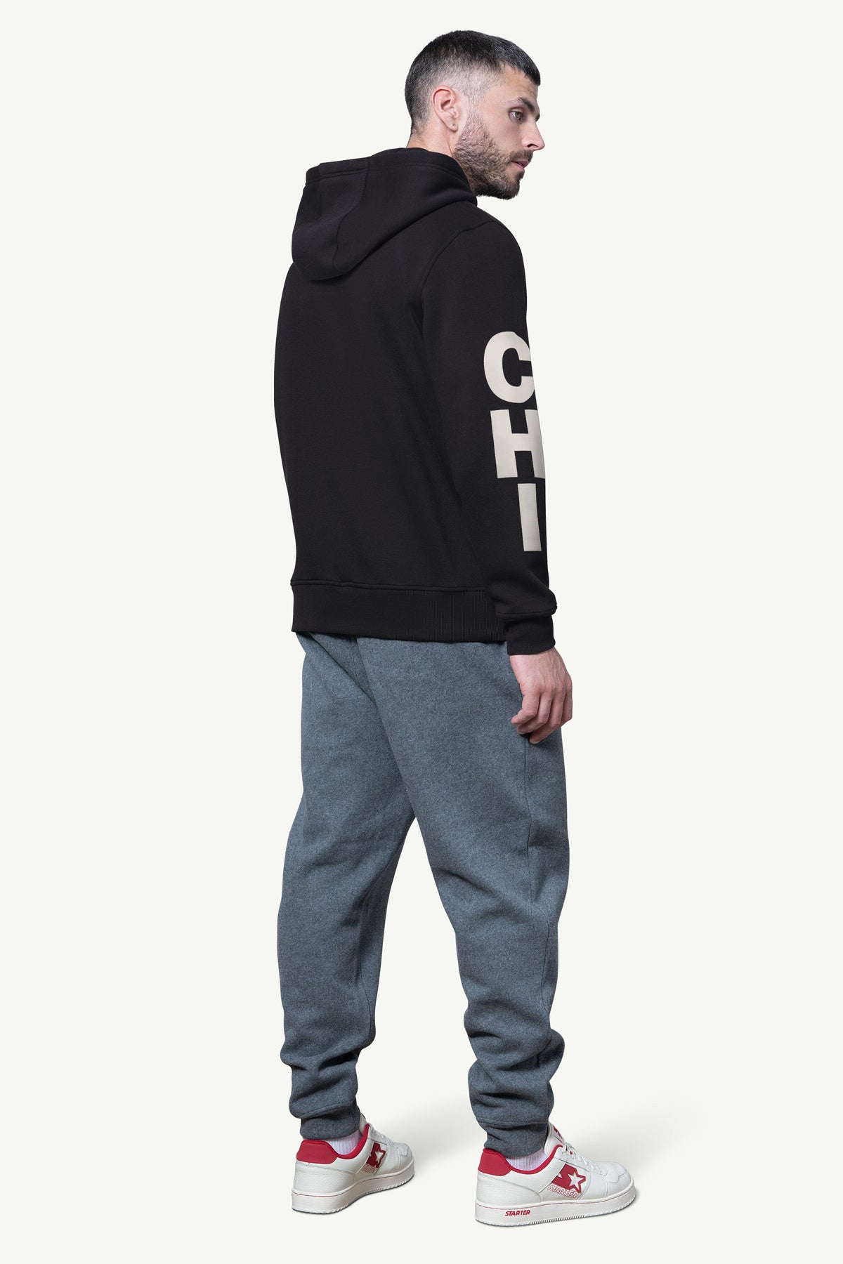 MENS CHICAGO BEARS HANDOFF FLEECE HOODIE