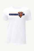 WOMENS CHICAGO BEARS STRIPE T SHIRT