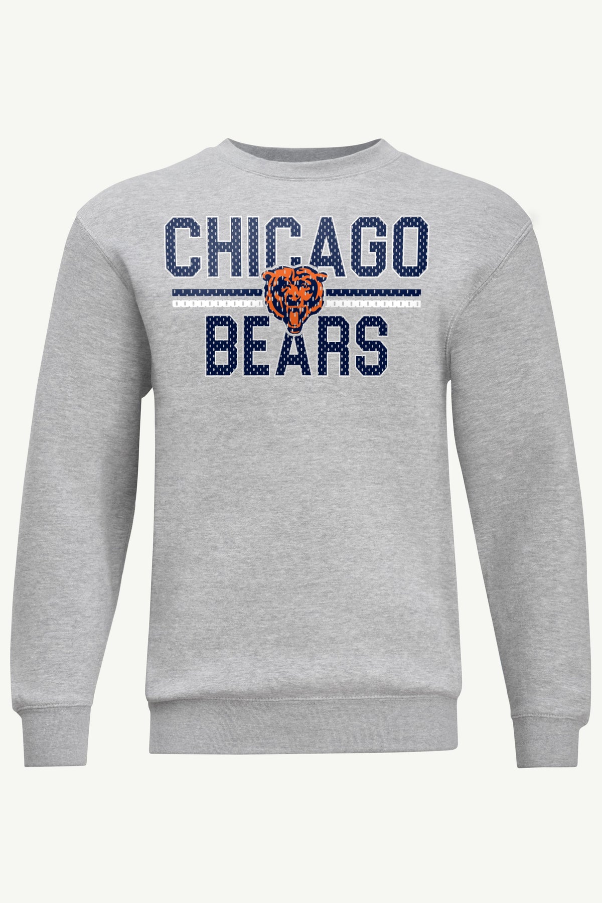 MENS CHICAGO BEARS MESH LOOK SWEATSHIRT