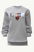 WOMENS CHICAGO BEARS COLOR SHADING SWEATSHIRT