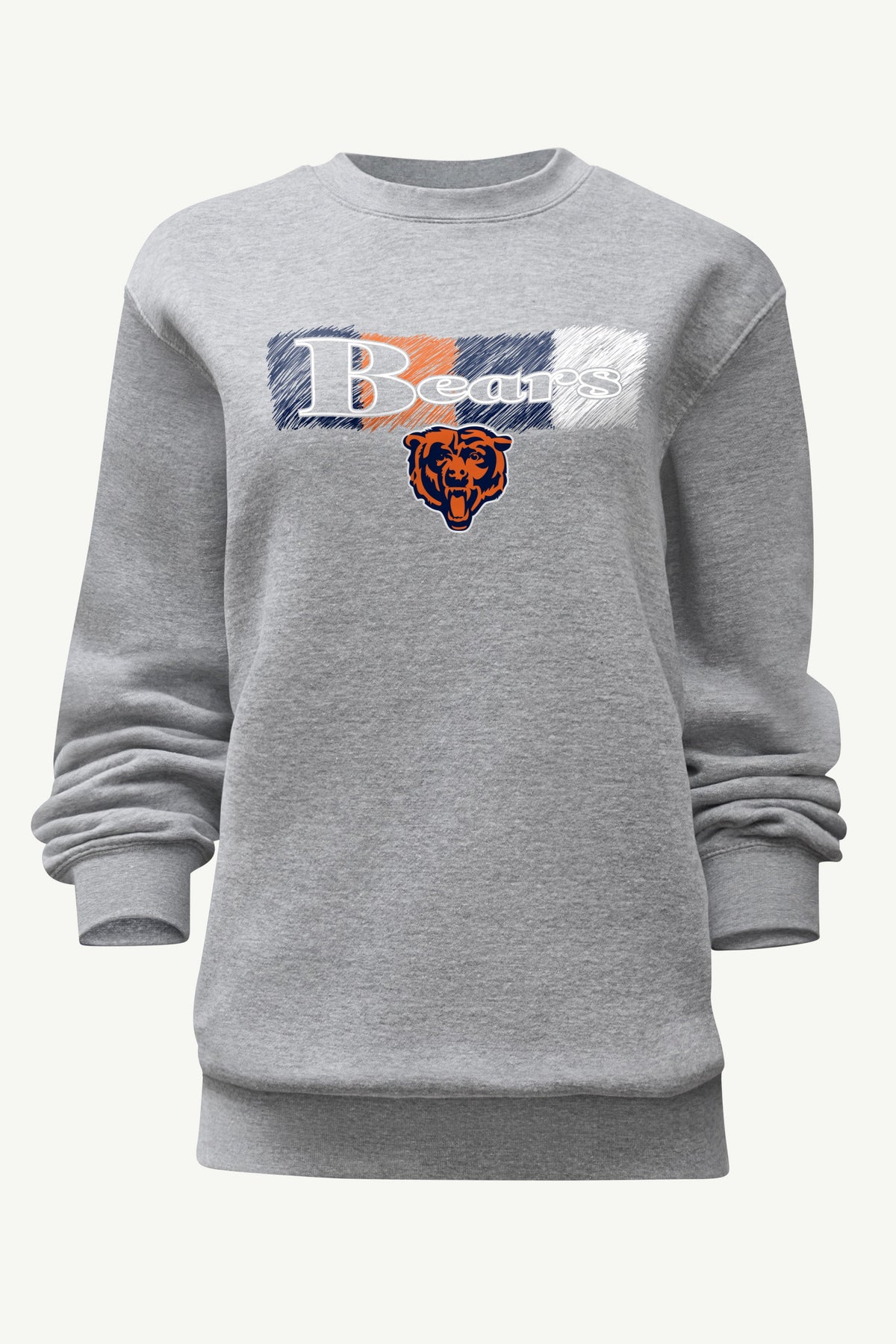 WOMENS CHICAGO BEARS COLOR SHADING SWEATSHIRT