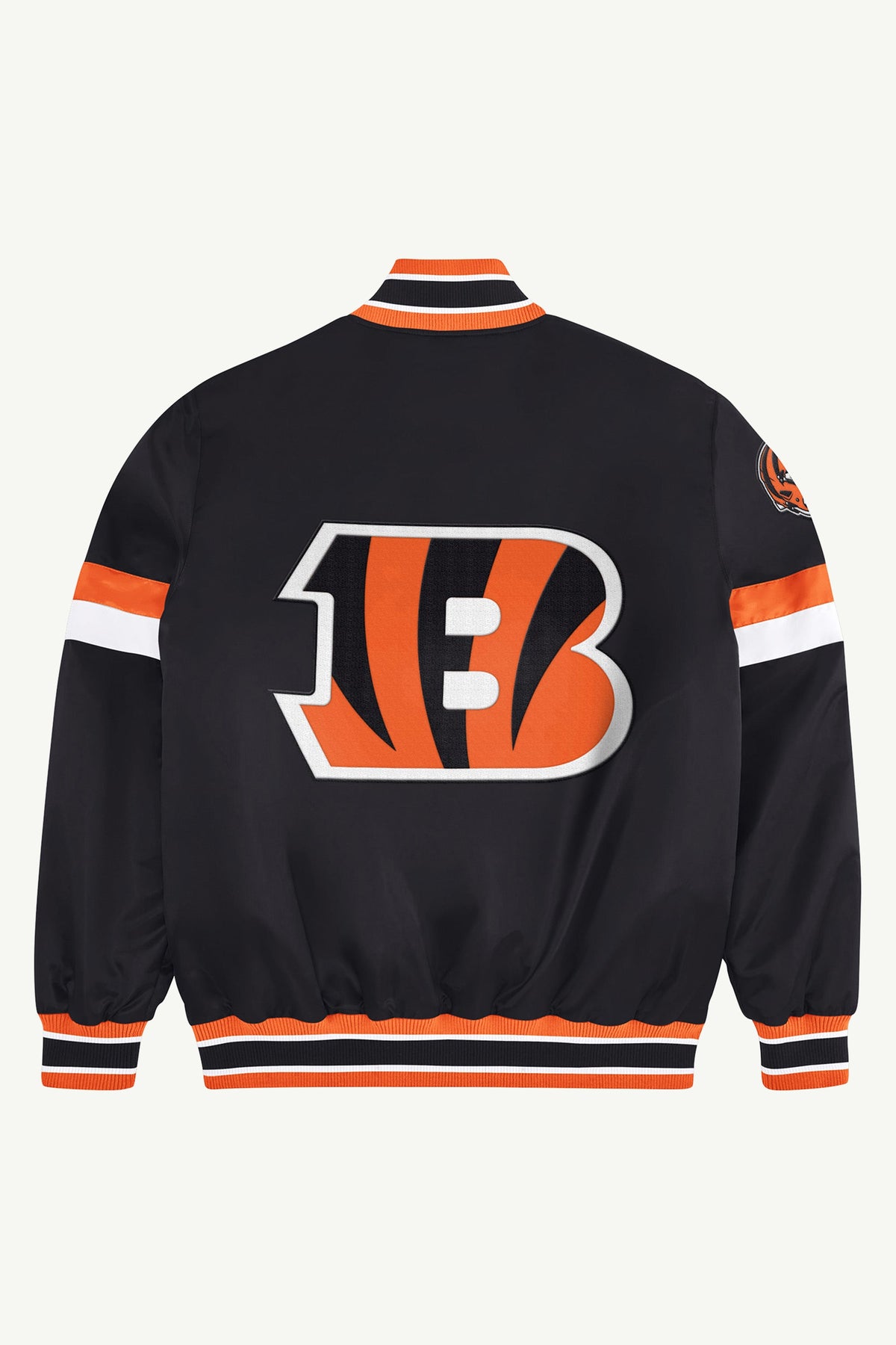 CINCINNATI BENGALS HOME GAME VARSITY JACKET