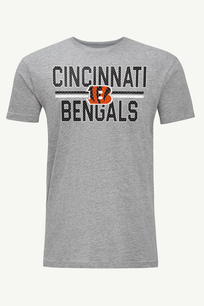 MENS CINCINNATI BENGALS MESH LOOK T SHIRT