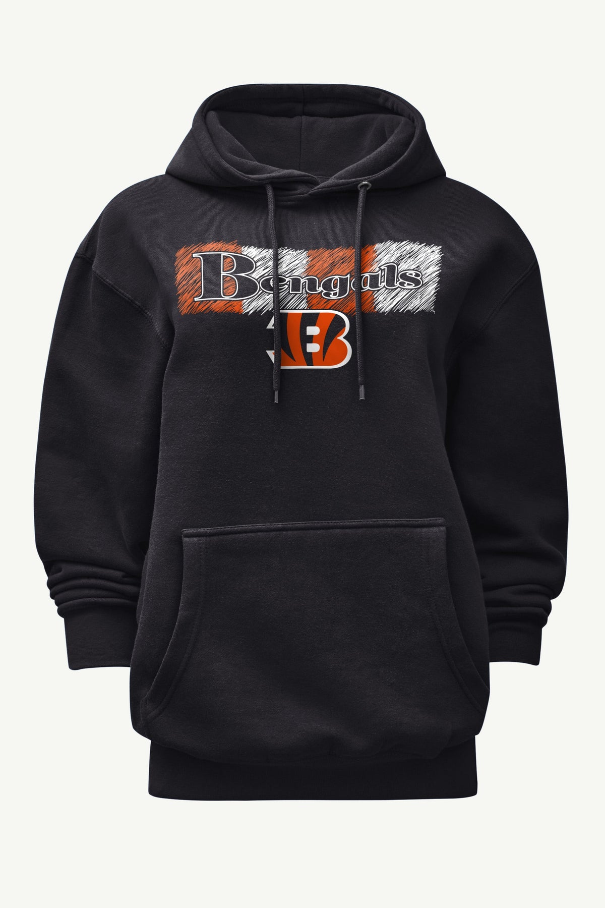 WOMENS CINCINATI BENGALS COLOR SHADING HOODIE