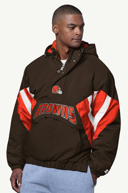 MENS CLEVELAND BROWNS CLASSIC BREAKAWAY JACKET