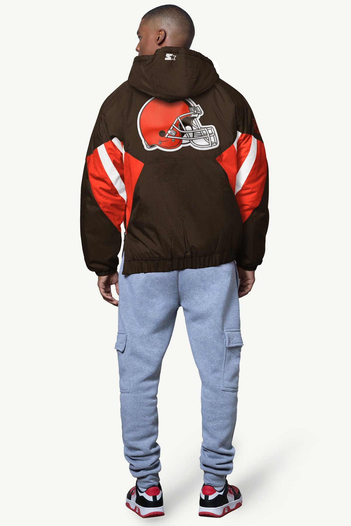 MENS CLEVELAND BROWNS CLASSIC BREAKAWAY JACKET