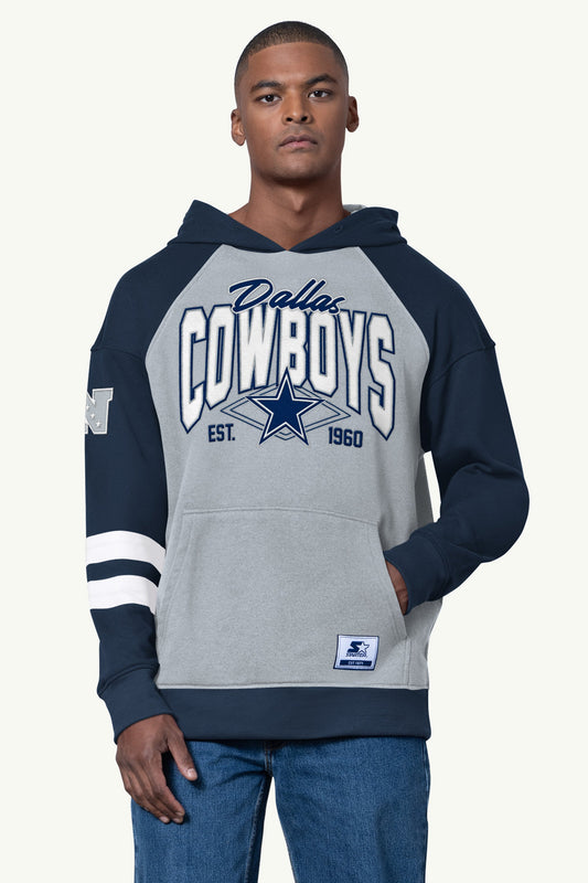 MENS DALLAS COWBOYS INTERCEPTION COLORBLOCK HOODIE