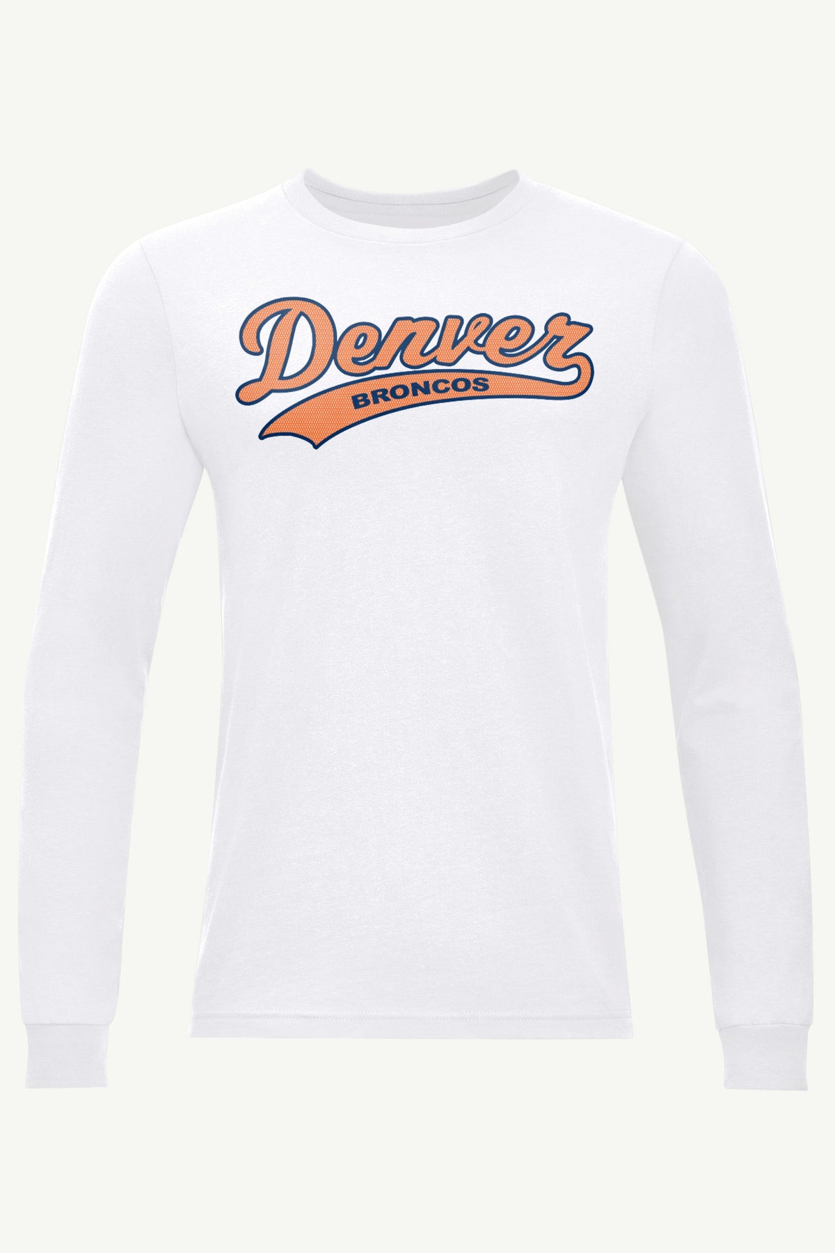 MENS DENVER BRONCOS TAILSWEEP LONG SLEEVE T SHIRT