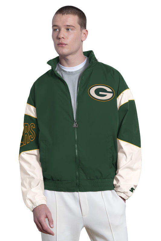 MENS GREEN BAY PACKERS THE GUST FULL ZIP JACKET