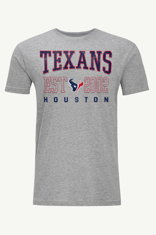 MENS HOUSTON TEXANS RETRO T SHIRT