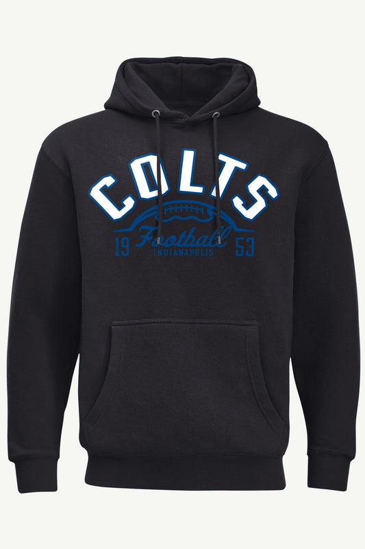 MENS INDIANAPOLIS COLTS HALF BALL HOODIE