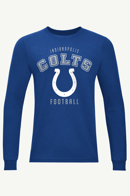 MENS INDIANAPOLIS COLTS LONG SLEEVE T SHIRT