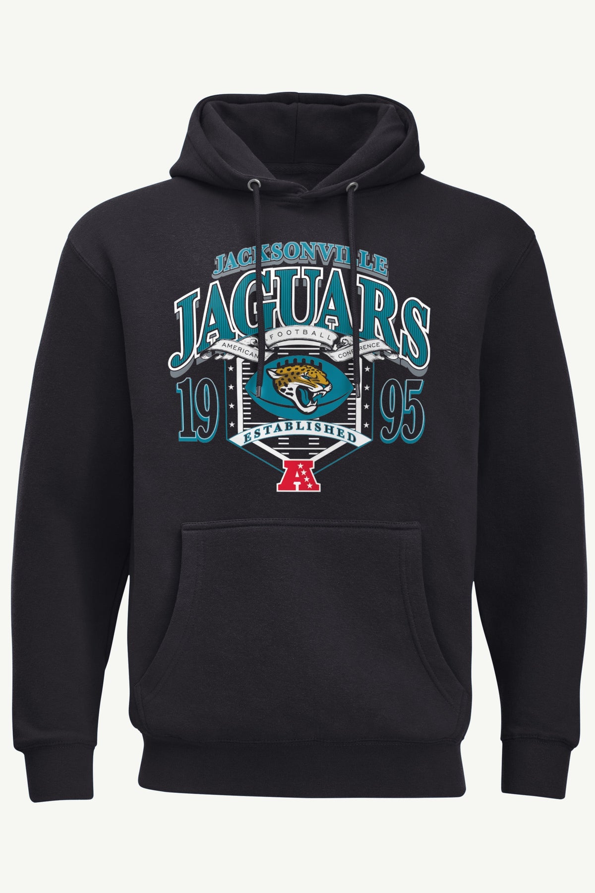 MENS JACKSONVILLE JAGUARS 80s INSPIRED FIELD HOODIE