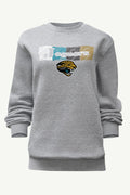 WOMENS JACKSONVILLE JAGUARS COLOR SHADING SWEATSHIRT