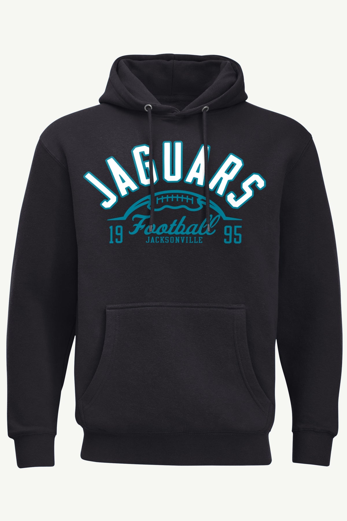 MENS JACKSONVILLE JAGUARS HALF BALL HOODIE
