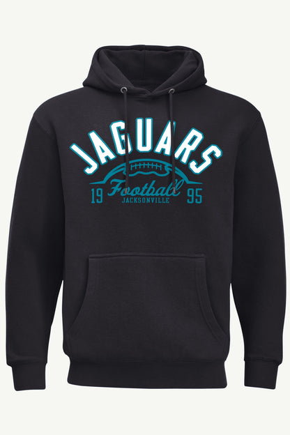 MENS JACKSONVILLE JAGUARS HALF BALL HOODIE