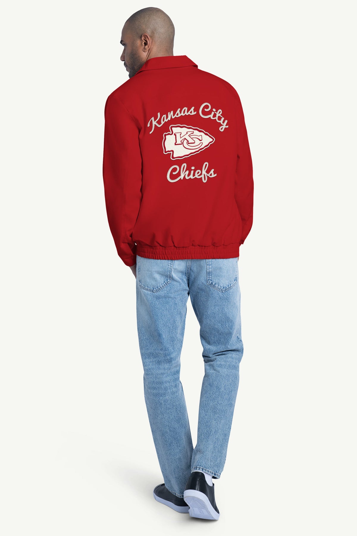 MENS KANSAS CITY CHIEFS FRANCHISE FULL ZIP JACKET