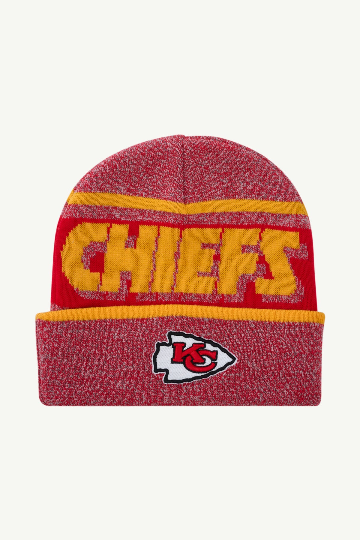 KANSAS CITY CHIEFS CUFFED BEANIE