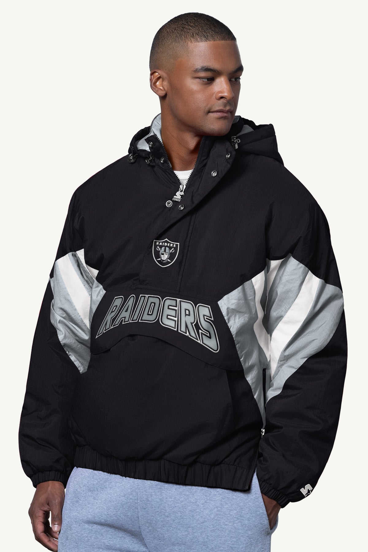 MENS LAS VEGAS RAIDERS CLASSIC BREAKAWAY JACKET