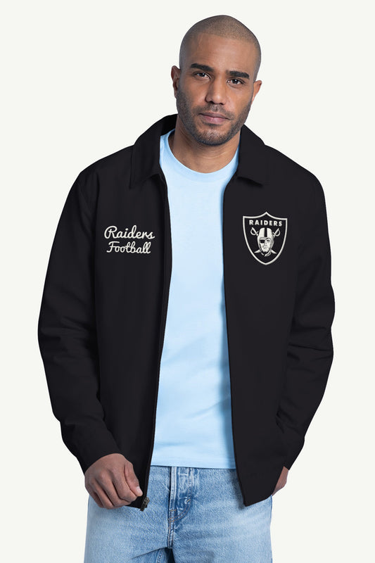 MENS LAS VEGAS RAIDERS FRANCHISE FULL ZIP JACKET