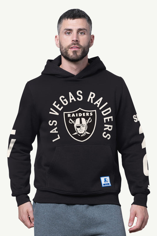 MENS LAS VEGAS RAIDERS HANDOFF FLEECE HOODIE