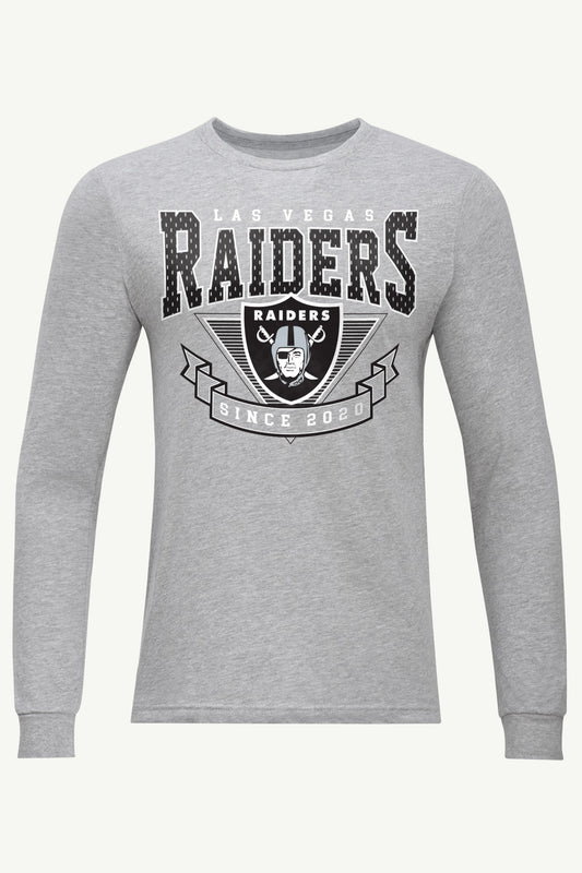 MENS LAS VEGAS RAIDERS 80's INSPIRED LONG SLEEVE T SHIRT