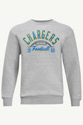 MENS LOS ANGELES CHARGERS HALF BALL SWEATSHIRT