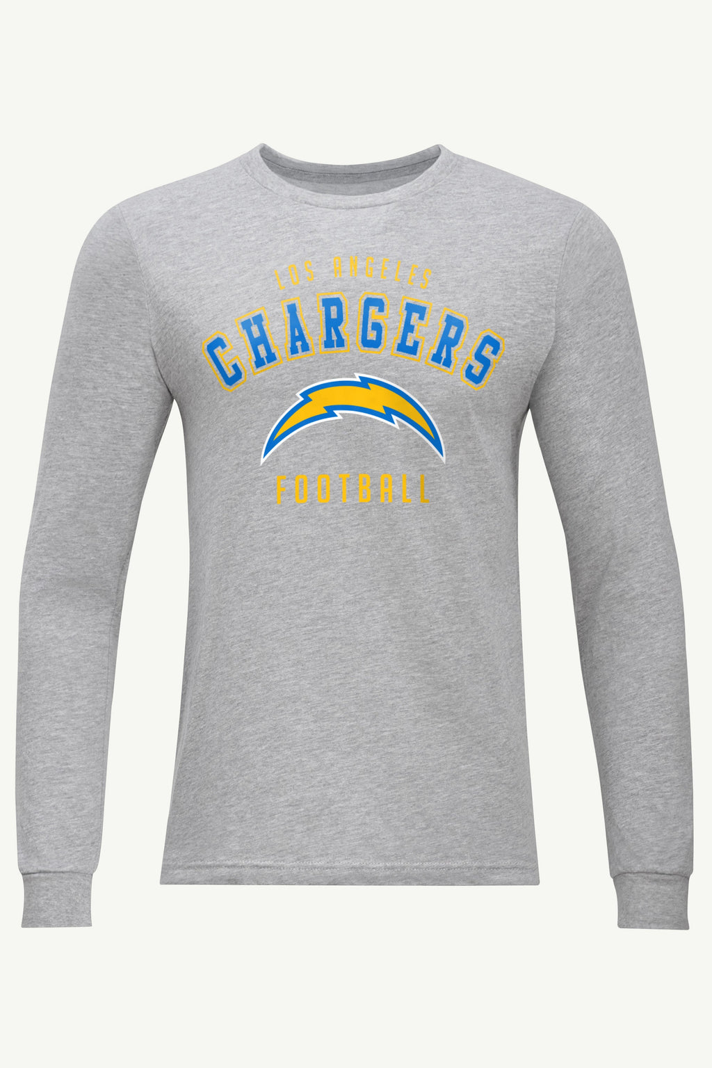 MENS LOS ANGELES CHARGERS LONG SLEEVE T SHIRT