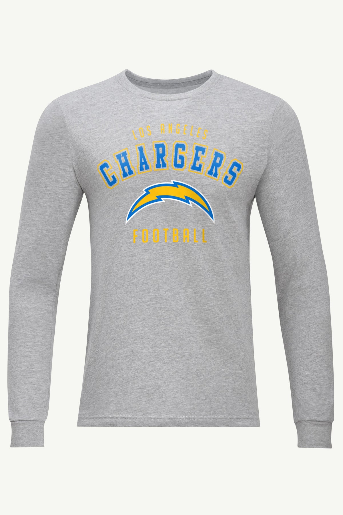 MENS LOS ANGELES CHARGERS LONG SLEEVE T SHIRT
