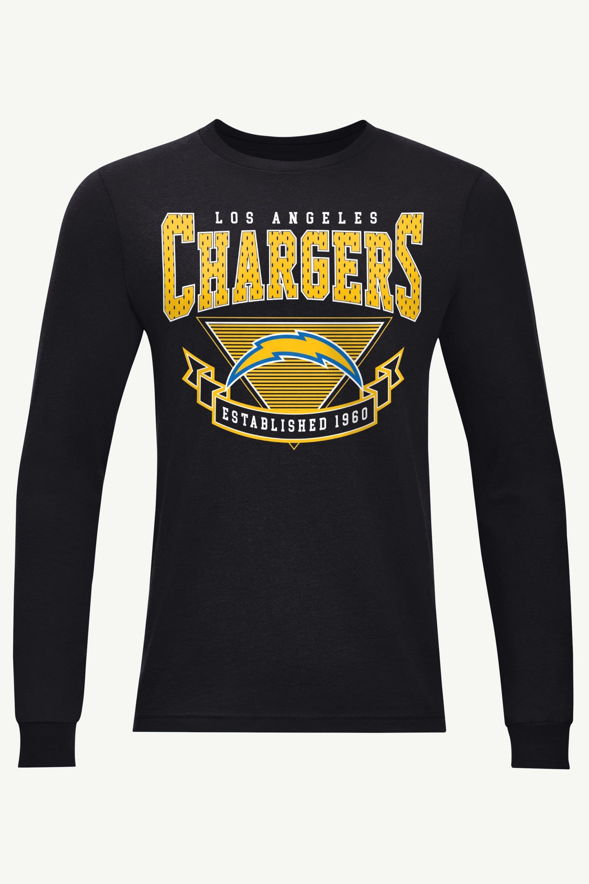 MENS LOS ANGELES CHARGERS 80's INSPIRED LONG SLEEVE T SHIRT