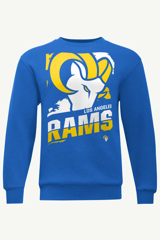 MENS LOS ANGELES RAMS ZOOM SWEATSHIRT