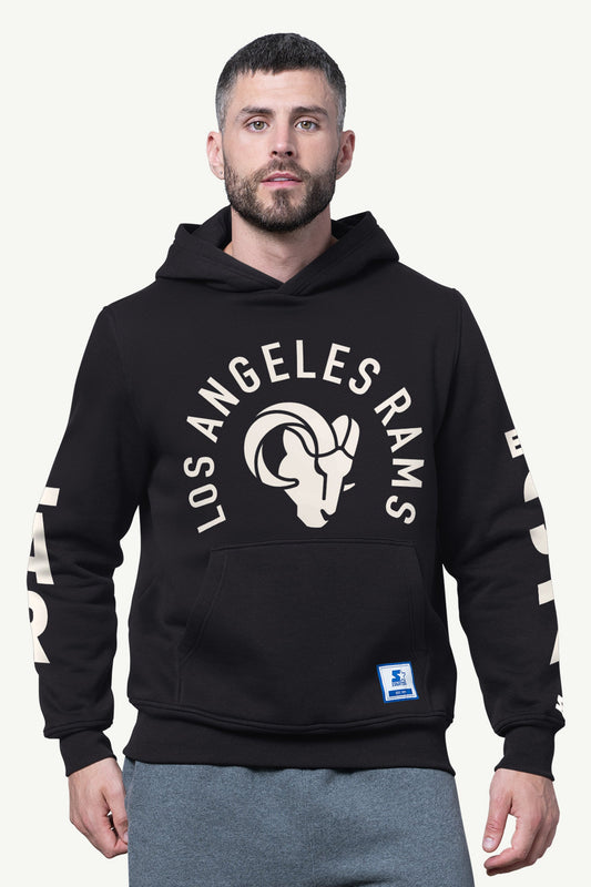MENS LOS ANGELES RAMS HANDOFF FLEECE HOODIE