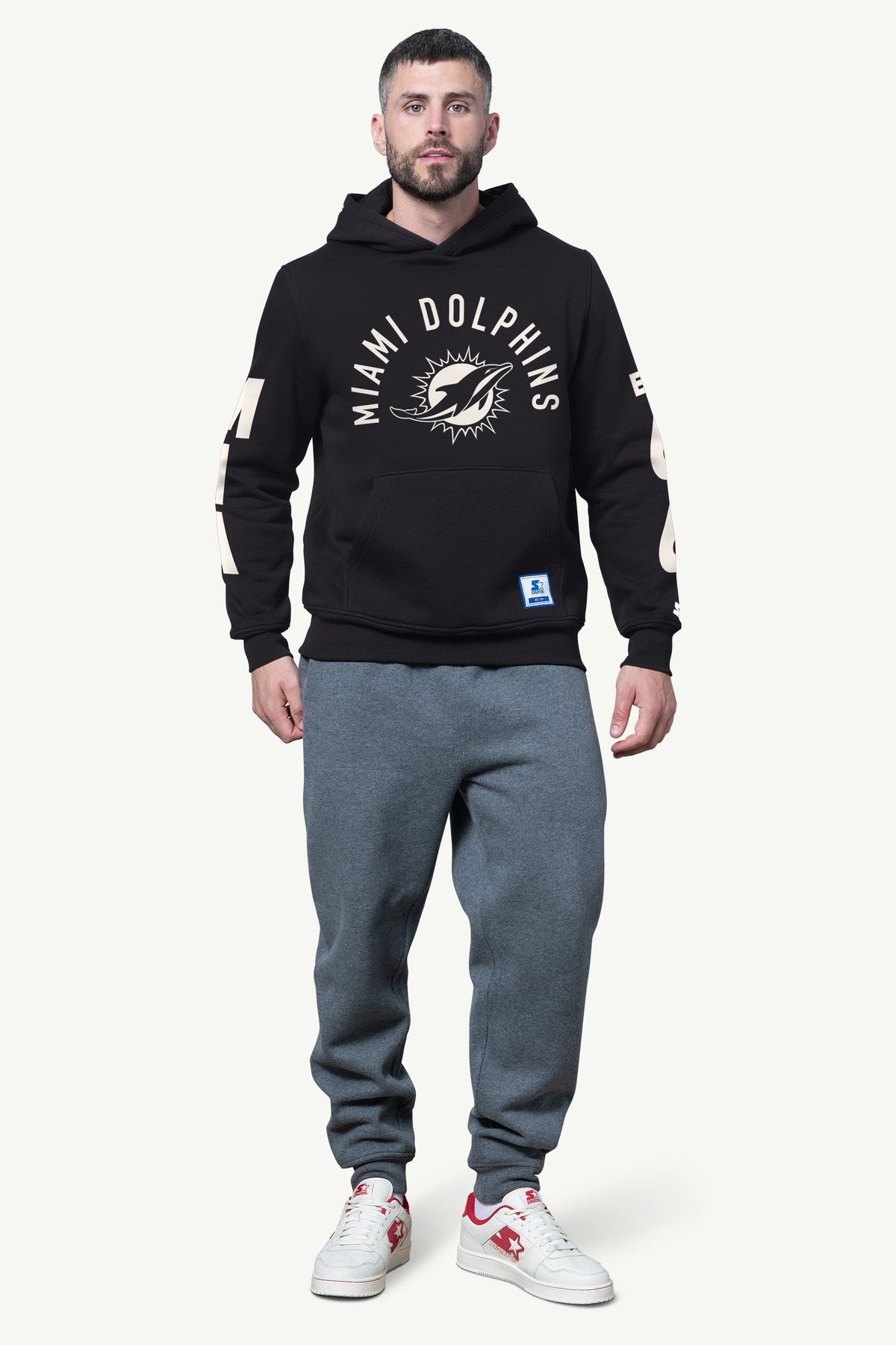 MENS MIAMI DOLPHINS HANDOFF FLEECE HOODIE