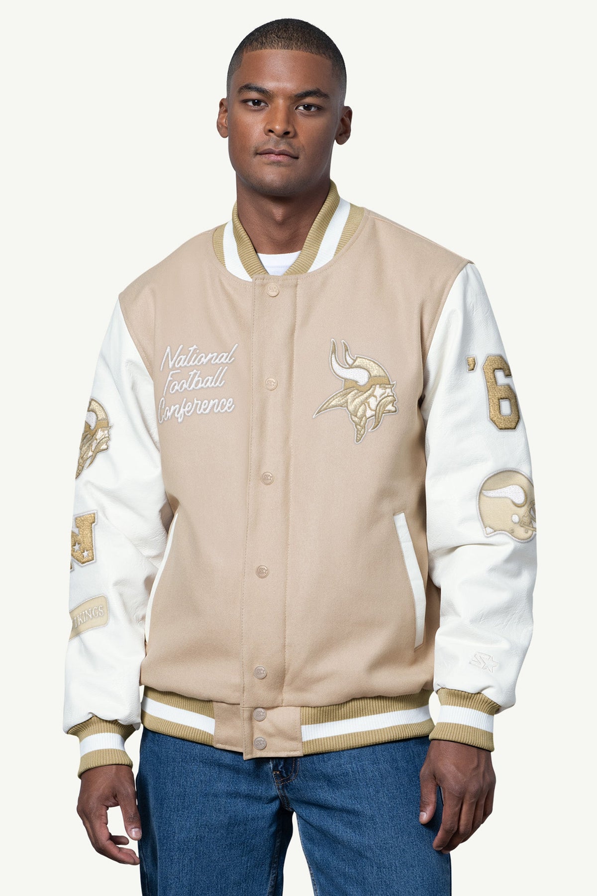 MENS MINNESOTA VIKINGS VARSITY JACKET