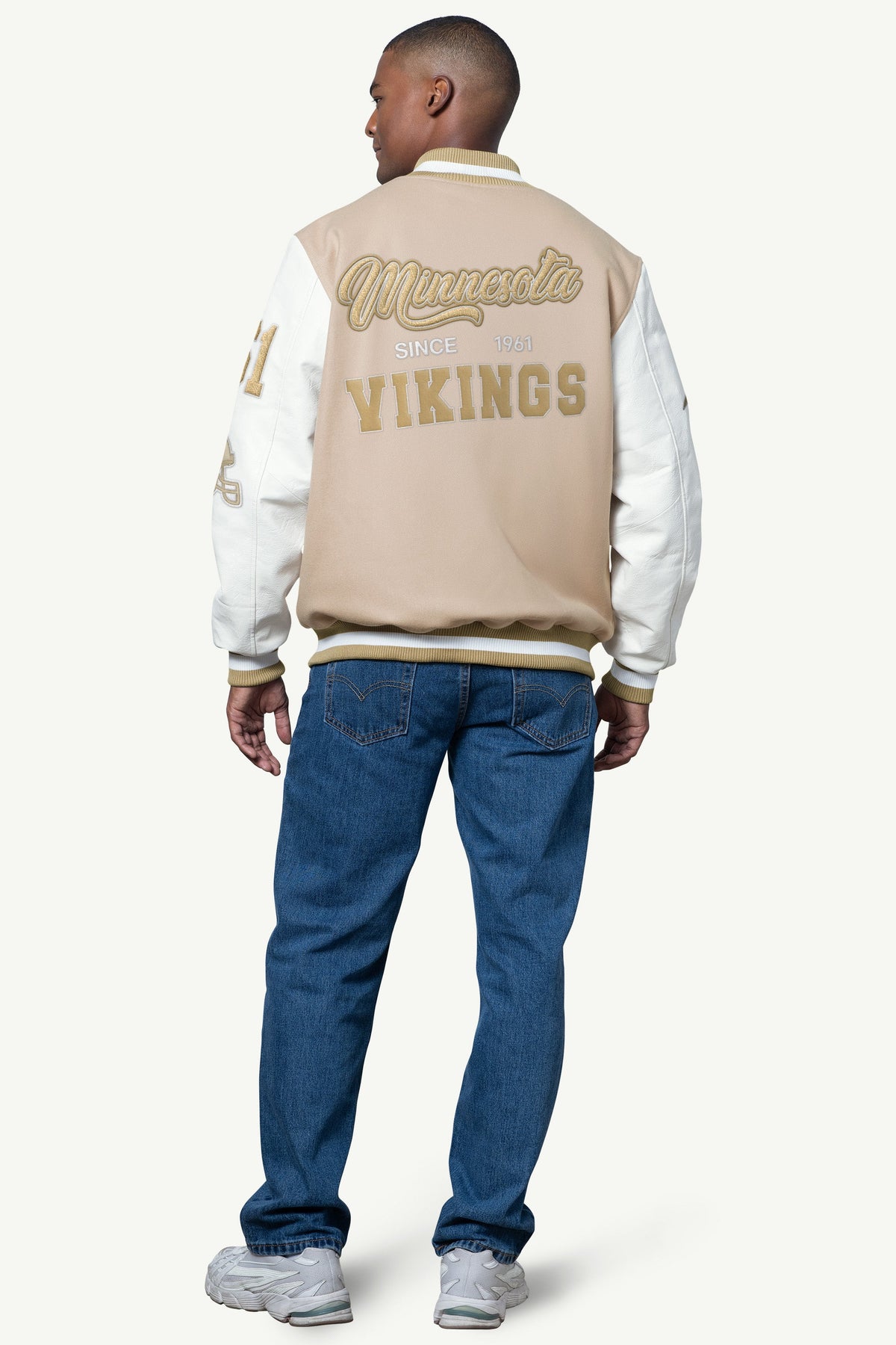 MENS MINNESOTA VIKINGS VARSITY JACKET