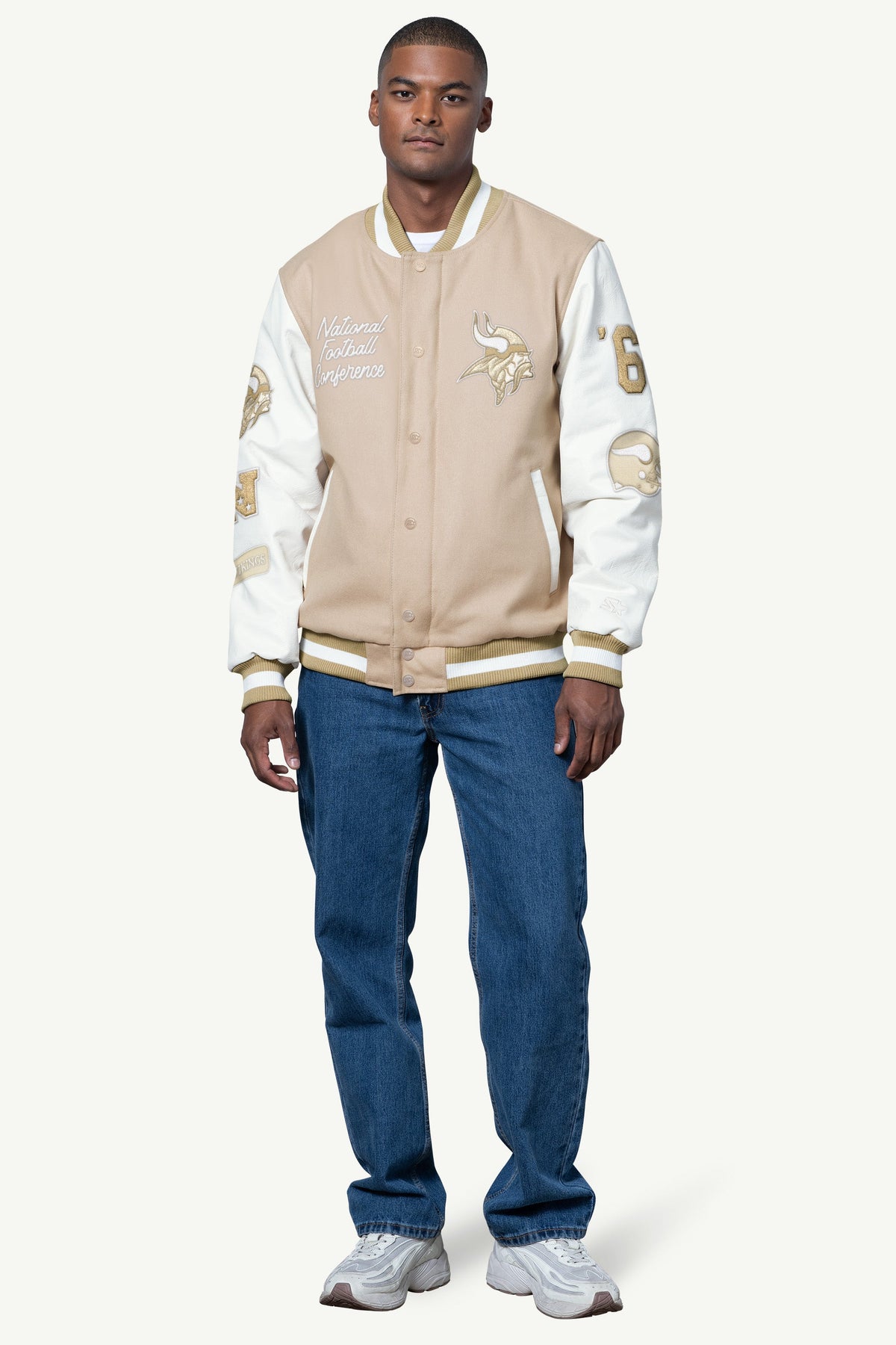 MENS MINNESOTA VIKINGS VARSITY JACKET