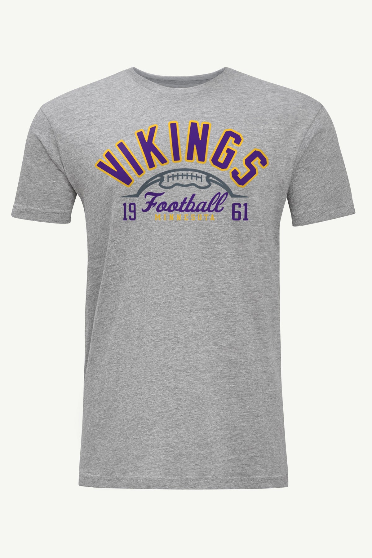 MENS MINNESOTA VIKINGS HALF BALL T SHIRT