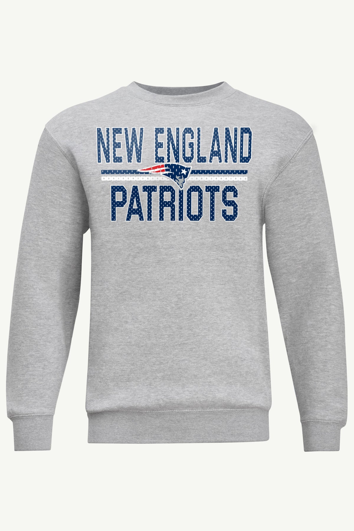 MENS NEW ENGLAND PATRIOTS MESH LOOK SWEATSHIRT