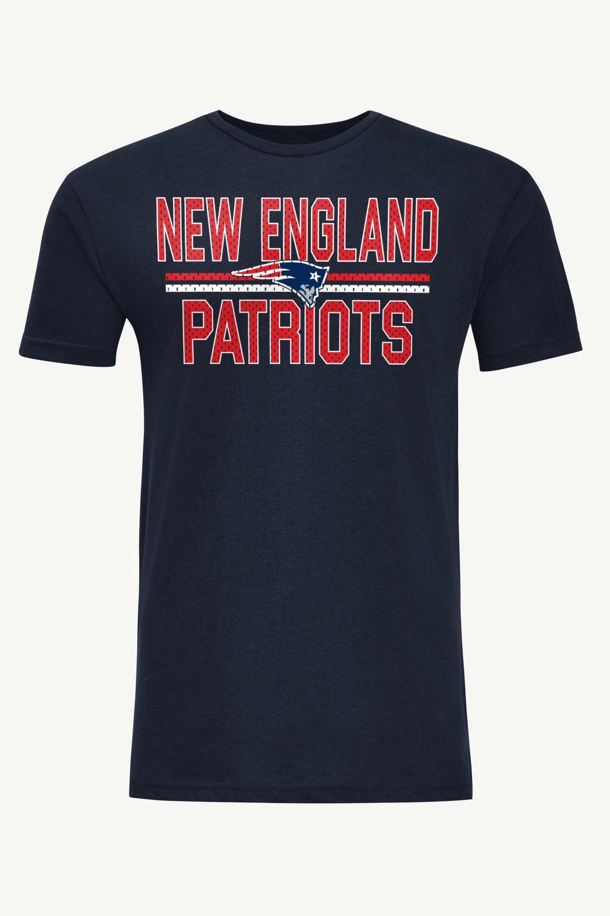 MENS NEW ENGLAND PATRIOTS MESH LOOK T SHIRT