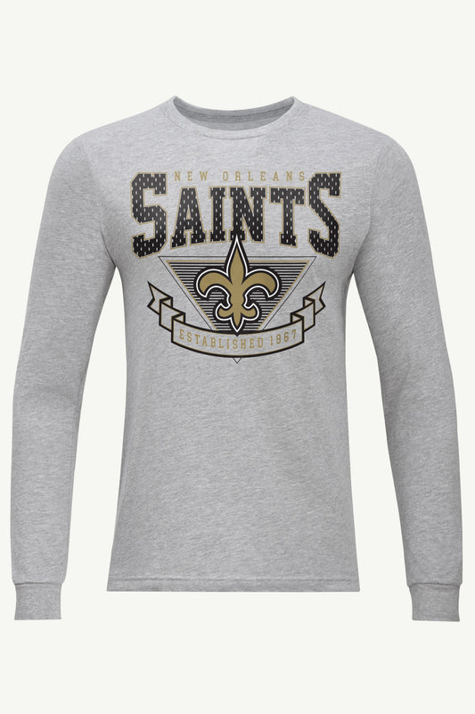 MENS NEW ORLEANS SAINTS 80's INSPIRED LONG SLEEVE T SHIRT