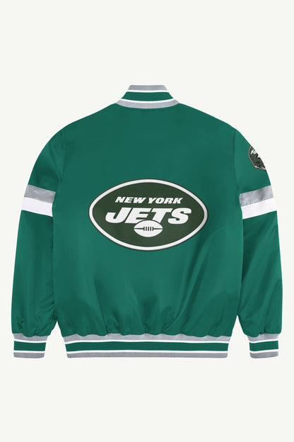 NEW YORK JETS HOME GAME VARSITY JACKET
