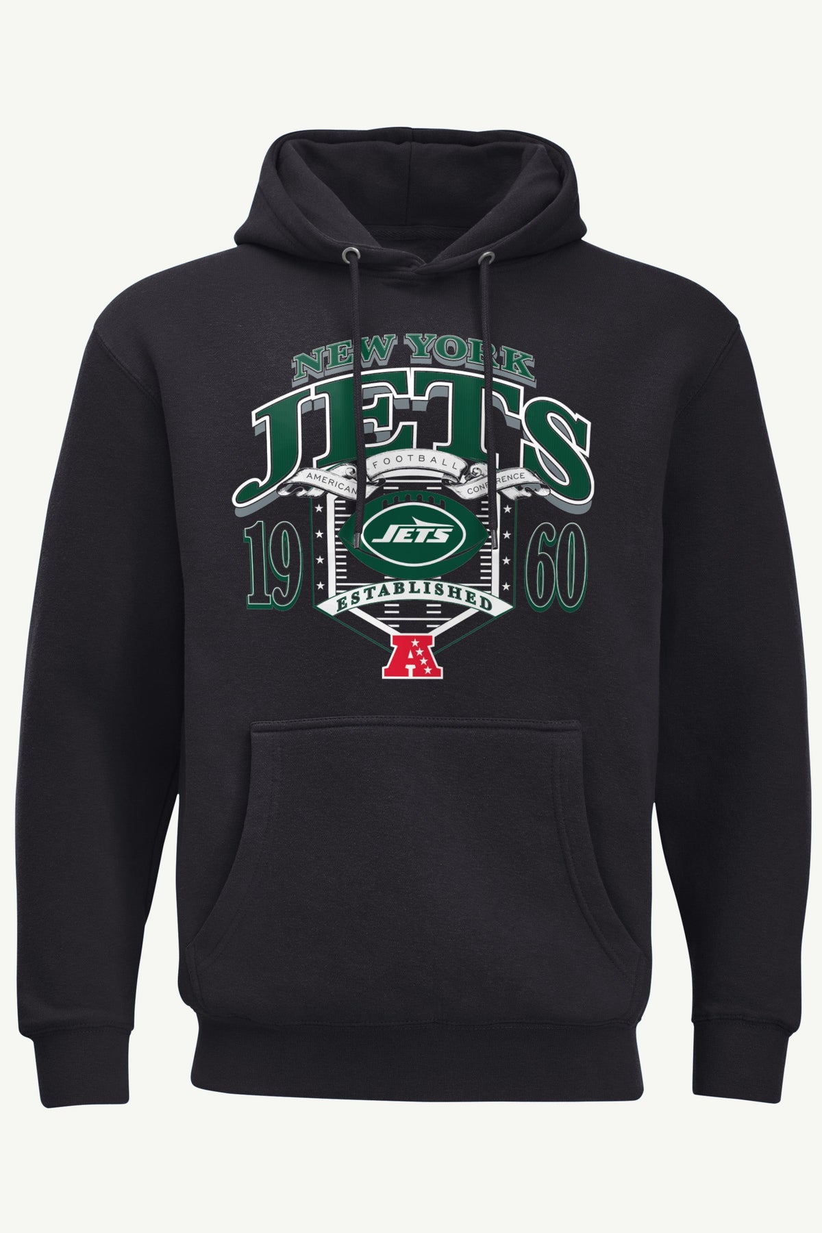 MENS NEW YORK JETS 80s INSPIR INSPIRED FIELD HOODIE