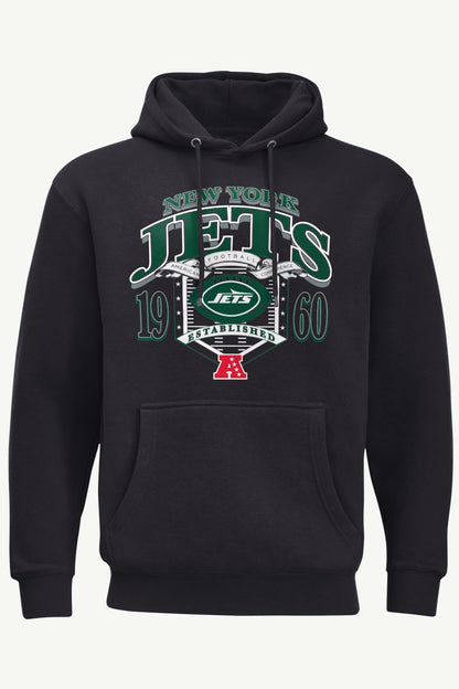 MENS NEW YORK JETS 80s INSPIR INSPIRED FIELD HOODIE