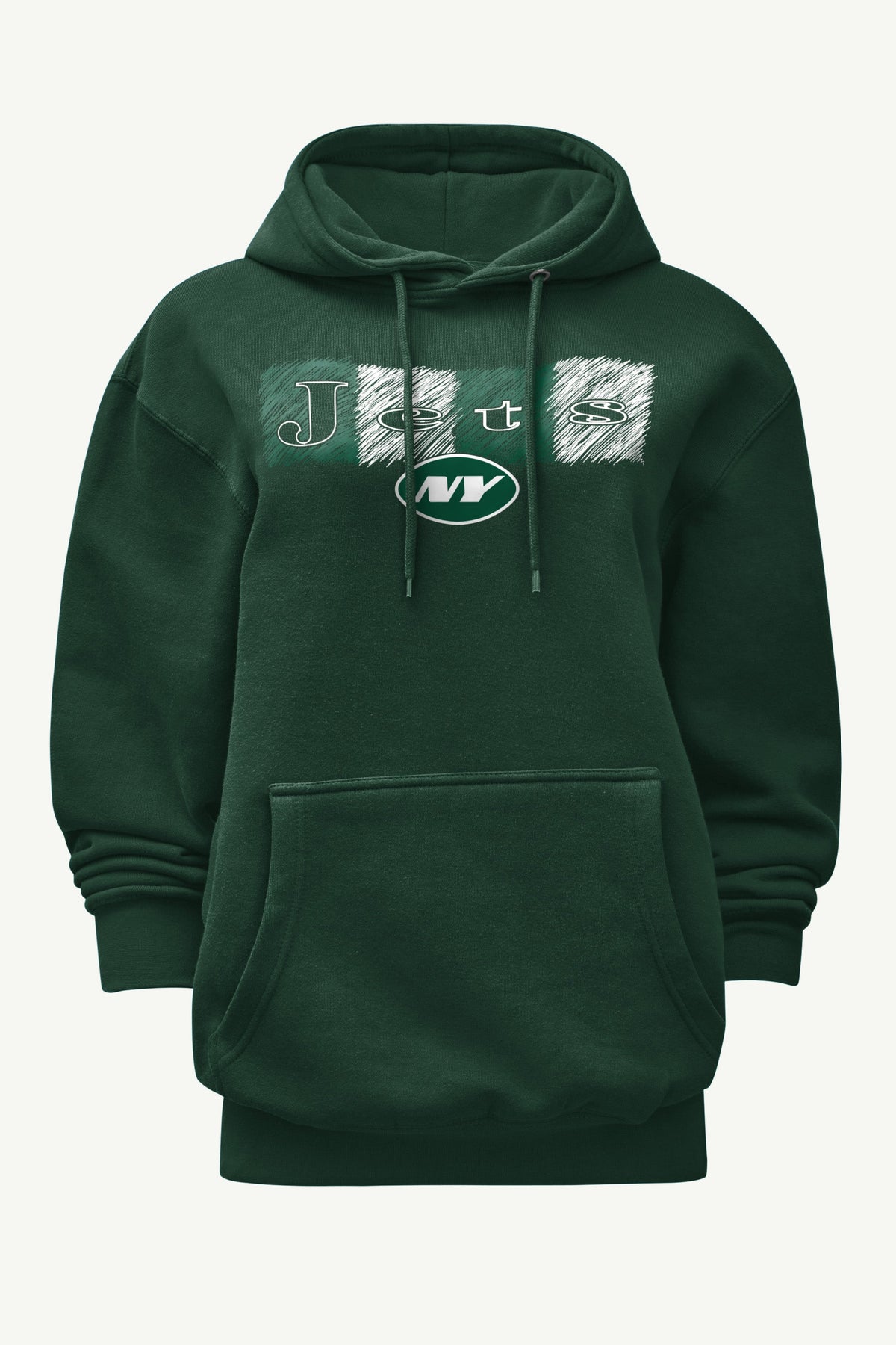WOMENS NEW YORK JETS COLOR SHADING HOODIE